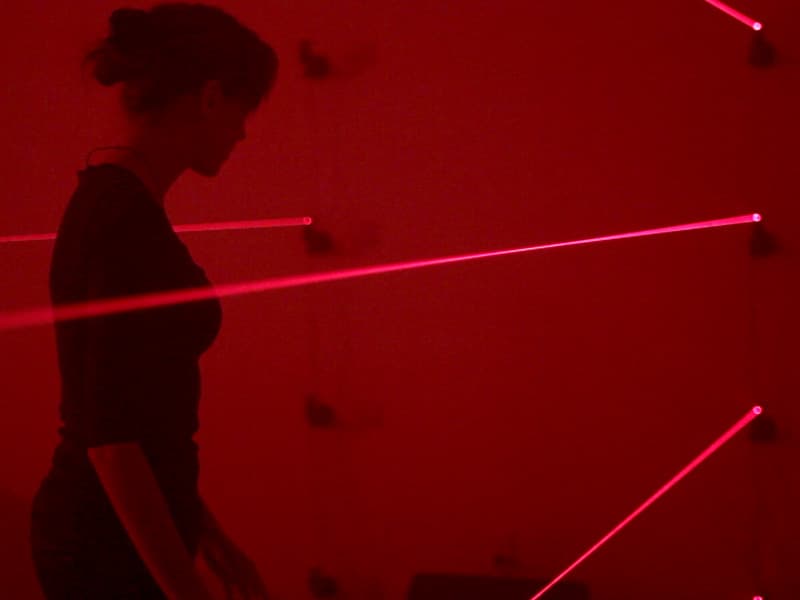 Laser Equipped Annihilation Protocol live-action gaming environment by Kyle Duffield